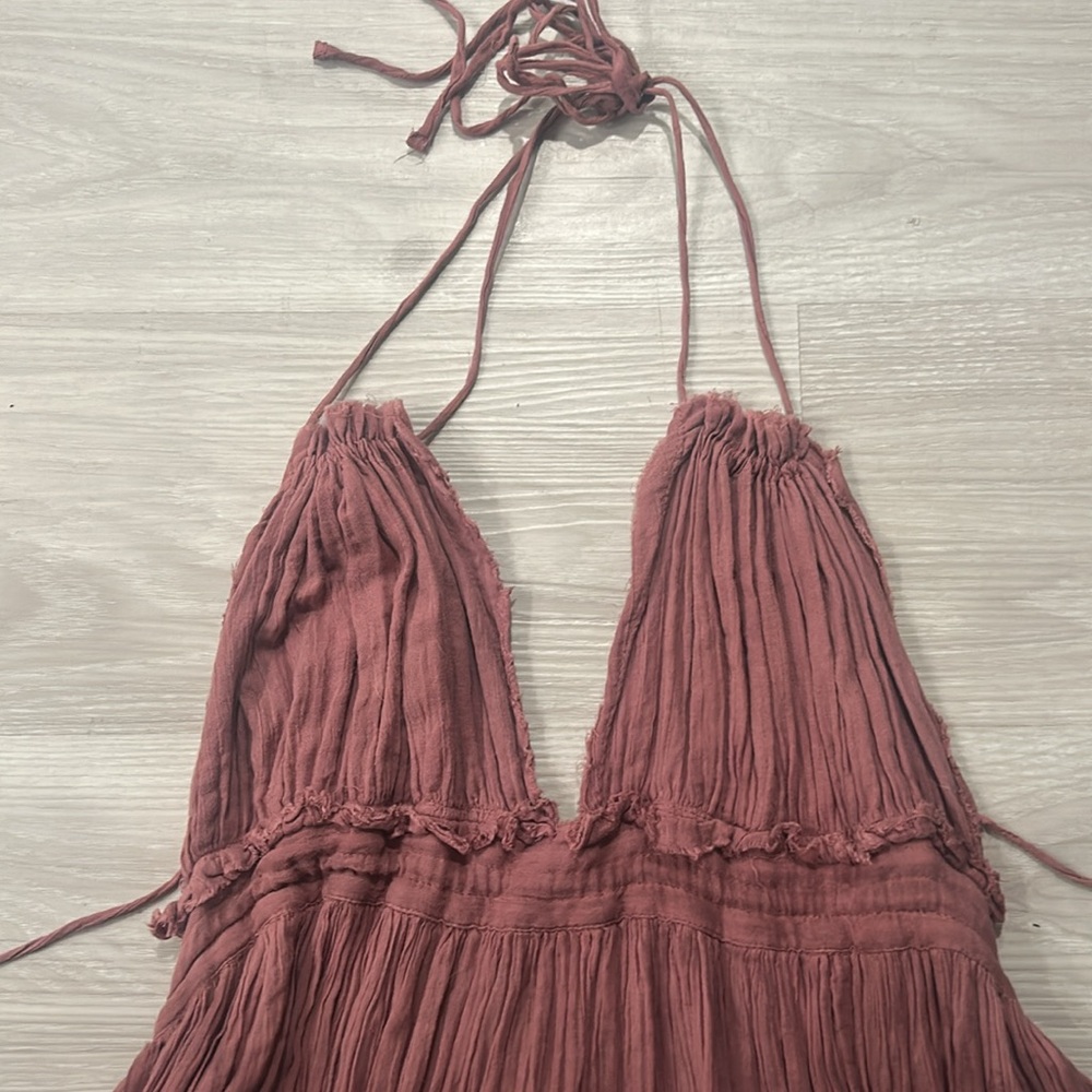 Free People 100 Degrees Mini Dress Smokey Purple - Picture 5 of 8